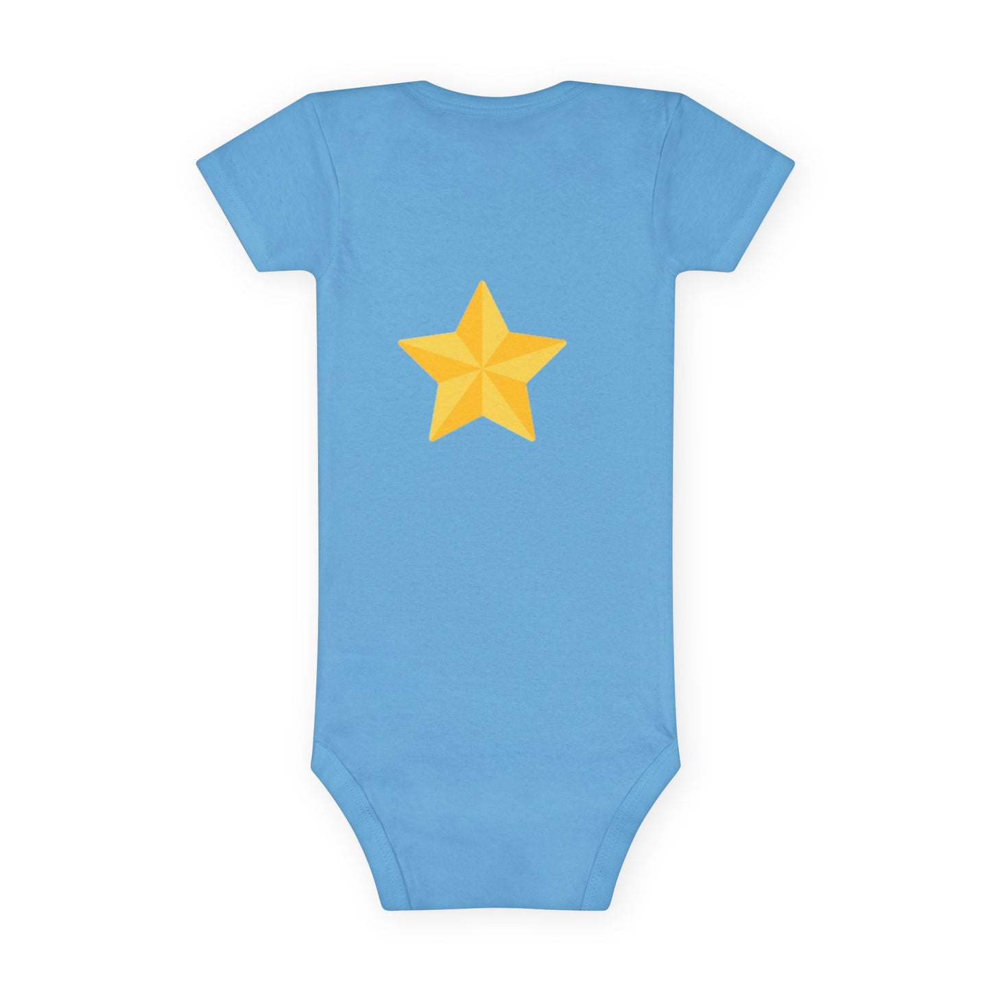 Cute Adventure Baby Onesie® with Banana & Star Design